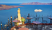 Village of Fira, Santorini Island, Cyclades, Greece