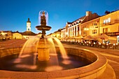 Fountain at the Kosciuszko Square, Bialystok, Poland, Europe