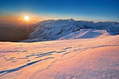 View at sunrise from Kondracka Kopa, Tatra National Park, Poland, Europe