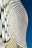 England, West Midlands, Birmingham  Abstract shapes of the modern Selfridges building, part of the Bull Ring shopping centre in Birmingham