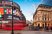 England, London, Piccadilly Circus  Piccadilly Circus located in the London´s West End in the City of Westminster