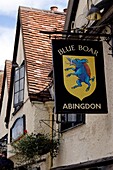 Blue Boar Pub sign Abingdon