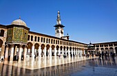 Courtyard of the Umayyad Mosque, Damascus, Syria