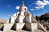 Stupa at Basgo village, Ladakh, India
