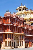 The royal residence at the City Palace, Jaipur, Rajasthan, India