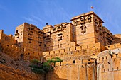 Walls of Jaisalmer Fort, Jaisalmer, Rajasthan, India