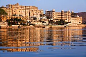 The City Palace and Lake Pichola, Udaipur Rajasthan, India