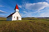 The church at Breidavik, West Fjords, Iceland