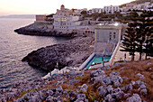 Santa Cesarea Terme On The Adriatic Coast, Puglia, Italy