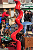 Contemporary Sculpture, Traditional Flea Market, Amiens, Somme (80), France