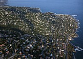 France, Var (83), the Issambres, planning of Cote d'Azur, (aerial photographs)