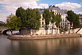 France, Ile-de-France, Capital, Paris, 4th, City center, Island Saint Louis, Bank of the Seine