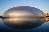 China,Beijing,Beijing Concert Hall by French Architect Paul Andreu