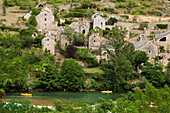 France,Lozère,Gorges of the Tarn, Hauterives,canoeing