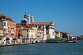 Canale della Guidecca mit Chiesa D. Gesuati Kirche, Venedig, Venetien, Italien, Europa