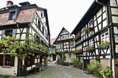 Fachwerkhäuser in der Stadt Gengenbach, Schwarzwald, Baden-Württemberg, Deutschland, Europa