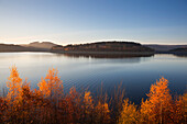 Lake Bigge, near Attendorn, Sauerland region, North Rhine-Westphalia, Germany