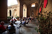 Italy, Tuscany, Florence, Pitti Palace,the court, cafè