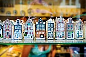 Dutch Houses, Souvenirs, Amsterdam, Netherlands.