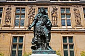 Statue of Louis XIV, MusŽe Carnavalet, Paris  France.