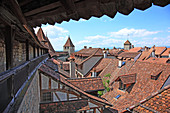 Switzerland, Canton Fribourg, Murten. Switzerland, Canton Fribourg, Murten