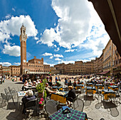 Siena, Sienna, Italy, Europe, Tuscany, Toscana, place, tower, rook, Piazza del Campo, Torre del Mangia, tourism, street cafe, Piazza del Campo,. Siena, Sienna, Italy, Europe, Tuscany, Toscana, place, tower, rook, Piazza del Campo, Torre del Mangia, touris