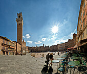 Siena, Sienna, Italy, Europe, Tuscany, Toscana, Piazza del, Campo, place, tower, rook, tourism. Siena, Sienna, Italy, Europe, Tuscany, Toscana, Piazza del, Campo, place, tower, rook, tourism