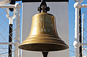 UK, United Kingdom, Great Britain, Britain, England, Europe, London, Greenwich, Cutty Sark, Ship, Boat, Bell, Bells, UNESCO, World Heritage, Site. UK, United Kingdom, Great Britain, Britain, England, Europe, London, Greenwich, Cutty Sark, Ship, Boat, Bell