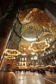Santa Sofia, Church of Holy Wisdom, VI century, Sultanahmet, Istanbul, Turkey Asia