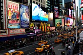 Times Square in Midtown Manhattan,New York City,New York states,United States of America,USA