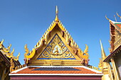 Thailand, Bangkok, Wat Phra Kaeo, Esmerald Buddha Temple
