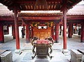 The Temple of Literature  a temple of Confucius in Hanoi, northern Vietnam  The temple was built in 1070 at the time of King Lý Nhân Tông  It is one of several temples in Vietnam which are dedicated to Confucius, sages and scholars