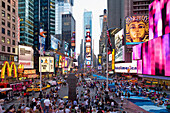 Times Square, Downtown Manhattan, New York City, New York, Nordamerika, USA