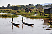 In Phaung Daw U auf dem Inle See, Myanmar, Burma, Asien