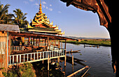In Nga Phe Chaung  on the Inle Lake, Myanmar, Burma, Asia