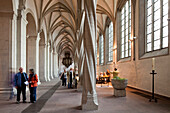 Brunswick cathedral, gothic nave, Perpendicular Style, Late gothic Burgplatz, Brunswick, Lower Saxony, Germany