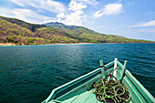 Boat trip on Lake Tanganyika, Mahale Mountains National Park, Tanzania, East Africa, Africa