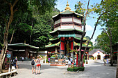 Wat Tham Sua Temple near Krabi town, Krabi, Andaman Sea, Thailand, Asia