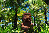 Sculpture in Saint Regis Bora Bora Resort, Bora Bora, Society Islands, French Polynesia, Windward Islands, South Pacific