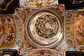 Cupola of the Abbey Church of Stift Melk Benedictine Monastery, Lower Austria, Austria