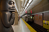 Museum subway station of the TTC, Toronto, Ontario, Canada