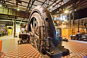 Machines in the Blower Hall of Völklinger Hütte (Völklingen Ironworks), Völklingen, Germany