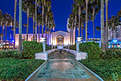 Los Angeles. Union Station art deco building at dawn., Union Station at Dawn