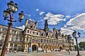 France , Paris City, City Hall Bldg.