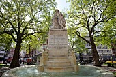 England, London, Leicester Square, Shakespeare Statue