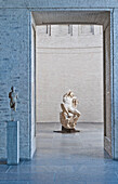 Sculpture, Barberini Faun, Glyptothek, Munich, Upper Bavaria, Bavaria, Germany