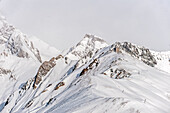 Snow covered mountains, Hohe Tauern, East Tyrol, Tyrol, Austria
