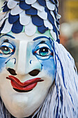 Carnival mask, Carnival of Basel, canton of Basel, Switzerland