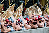 Carnival masks, Carnival of Basel, canton of Basel, Switzerland