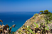 Capo Vaticano, south of Tropea, Tyrrhenian Sea, Calabria, Mediterranean, Southern Italy, Europe